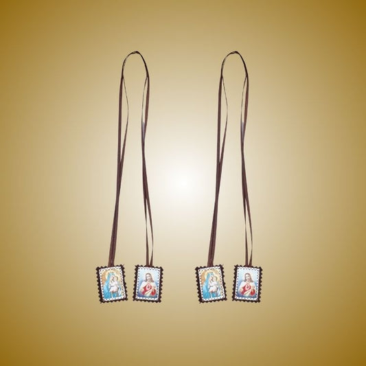 The Brown Scapular of Our Lady of Mount Carmel