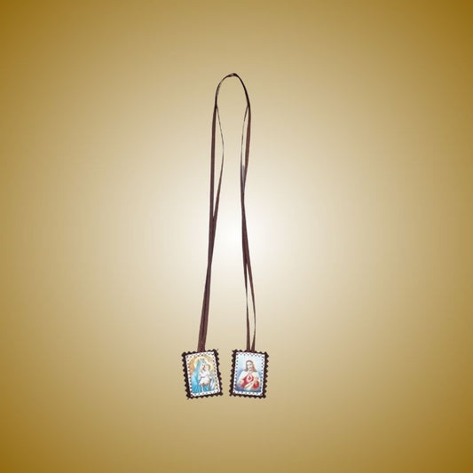The Brown Scapular of Our Lady of Mount Carmel